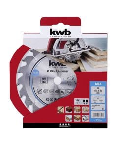 Disk druri per sharre cirkulare, KWB, 160 x 16 mm, 1.4 mm