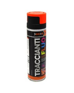 Spray for marking asphalt, cement, wood, Brixo, yellow color, 500 ml