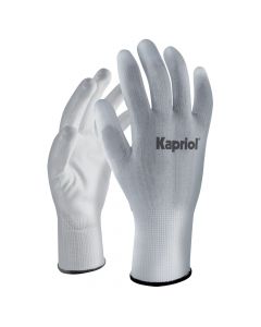 Work gloves, Kapriol, Skin Gloves, 09, white color