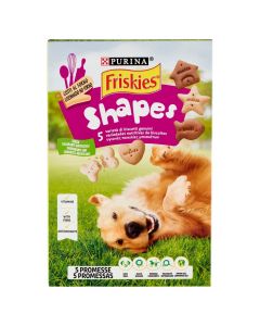 Snack per qen, Friskies, Shapes, 6 shije te ndryshme