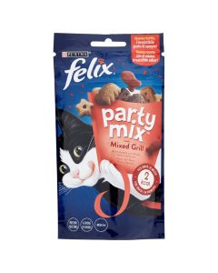 Snack for cats, Felix, 60 g, with beef, chicken and salmon