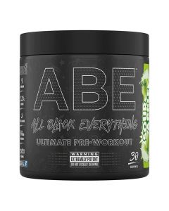 Pre-Workout, Applied Nutrition, ABE,  sour apple, 30 sherbime