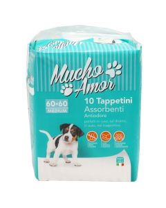 Pampers mat for dogs, Muchoamor, 60 x 60 cm, 10 pieces