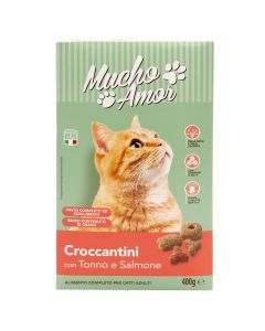 Cat food, Muchoamor, 400 g, salmon