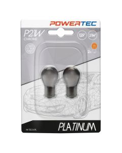 Llampa Powertec Platinum P21W 12V Chrome Mt-Ptzch19-B2