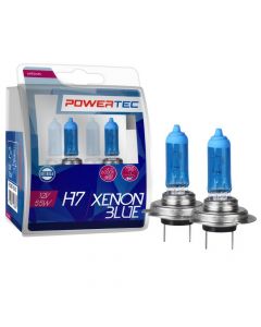 Llampa Powertec Xenon Blue H7 12V Duo Mt-Ptzxb7-S2