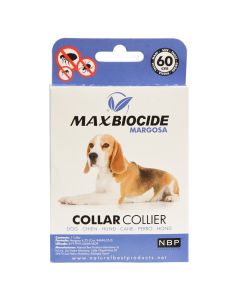 Collar against parasites, MAXBIOCIDE, for dogs 60 cm