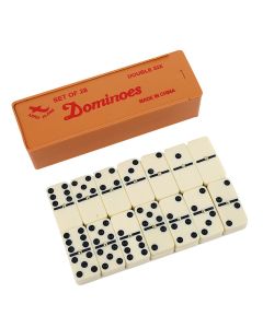 Domino, white color