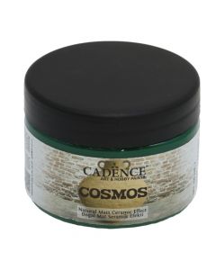Acrylic paint for ceramic painting, Cadence, Cosmos, Emerald Green, 150 ml, matt