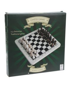 Chess board, Tender Toys, 29 x 29 x 1.7 cm, wooden material