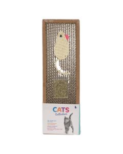 Nail scraper for cats, Cats Collection, 38x12.5 cm, cardboard material