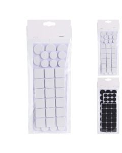 Caps for furniture legs, set 72pc