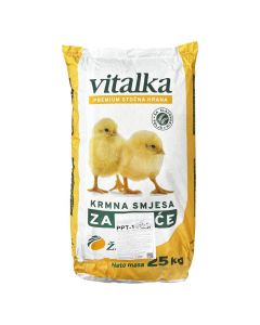 Food for Broiler Chickens, Vitalka, F1 25kg