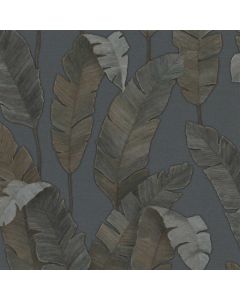 Wallpaper, As Creation, Metropolitan Stories, Botanic&Jungle, 10.05 m x 0.53 m, green, brown 392183