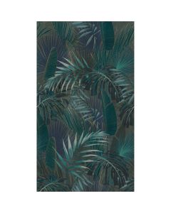 Leter muri, As Creation, Metropolitan Stories, Botanic&Jungle, 2.80 x 1.59m, jeshile, blu, 391803