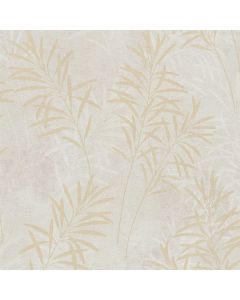 Wallpaper, As Creation, Terra, Leaves&Branches, 10.05 m x 0.53 m, beige, cream, gray, 389193