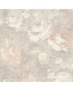 Leter muri, As Creation, Livingwalls, Floral, 10.05 m x 0.53 m, krem, kafe, kuqe, 3648336042