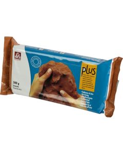 Clay ready for sculptures, Sio-2, 500g, terracotta
