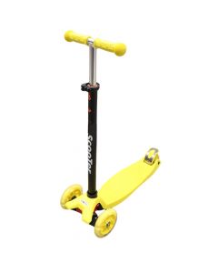 Scooter for children, Trotinet Yellow, MG008A, yellow color