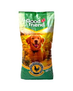 Dog food, Good Friend, 20 kg, with chicken
