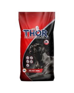 Dog food, Thor, 10 kg, with beef