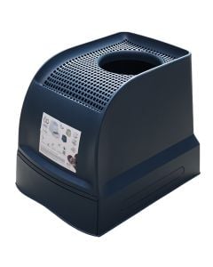 Closed toilet for cats, Imac, 56x40x43.5 cm, blue color