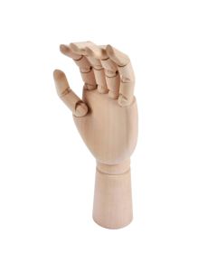 Articulated hand, Seurat, H30 cm, wood