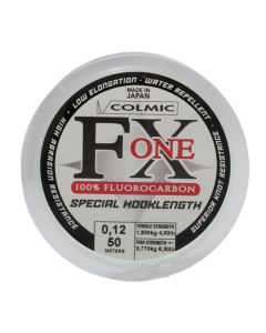 Colmic, FX One, 100% Fluorocarbon, Water repellent, 50 m x 0.12 mm
