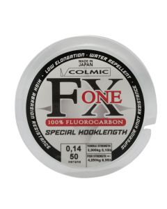 Colmic, FX One, 100% Fluorocarbon, Water repellent, 50 m x 0.14 mm