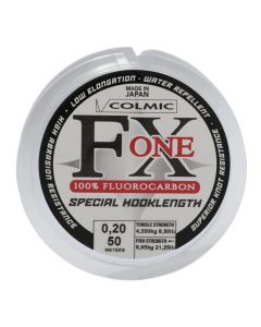 Colmic, FX One, 100% Fluorocarbon, Water repellent, 50 m x 0.20 mm