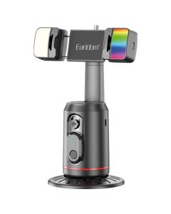 Telescopic selfie stick, Earldom, ZP32, RGB light, BT 5.2, 360° rotatable