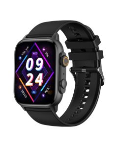 Smartwatch, XO, J9, ekran 1.9", 250mAh, rezolucion 410x502, IP68, ngjyrë e zezë