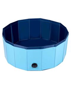Pet pool, Maxxpro, 80x30 cm, blue color, PVC/MDF material