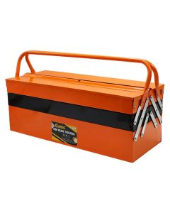 Metal tool case, 53x20x20 cm, 3 drawers, 6 mm thickness