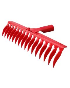 Krehër kopshtarie, 40 cm, trashësi 3 mm, 16 dhëmbë