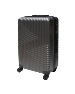 Travel suitcase, ABS, 20", dark gray