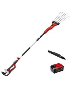 Stekë shkundëse ulliri me bateri, Einhell, GE-FS 18/53 Li-Solo, 2.2 - 3.1 m, teleskopike, trup alumini, kokë me fibra karboni+Battery-powered olive shaker, Einhell, GE-FS 18/53 Li-Solo, 2.2 - 3.1 m, telescopic, aluminum body, carbon fiber head