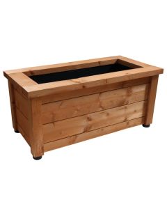 Wooden pots, TATRAN velký 70, 67x33xH31 cm, wood, chestnut color