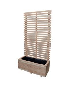 Vazo druri per bime me panel mbeshtetes, dru larshi (Larix), 180x60x43 cm