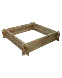 Vaskete druri per mbjellje perimesh, H24x120x120 cm