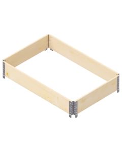 Kuti druri per mbjelljen e bimeve, GARDENBOX ECO,120x80xH19.5 cm