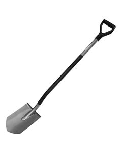 Ergonomic™ pointed spade (grey), 125cm
