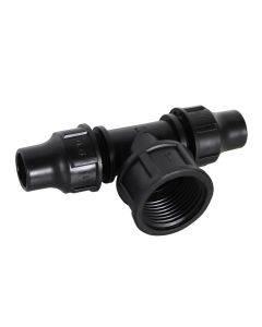 Tee female threaded 16x1"x16 PN 6