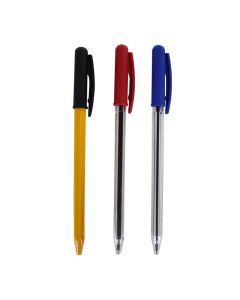 Pen Tratto blue, black, red