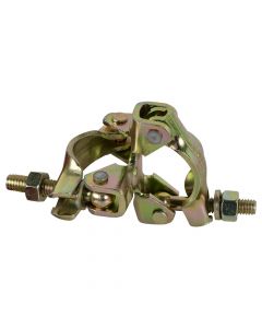Clamp scaffolding fixed immovable, metallic, 4.75 mm,  0.82 kg, Ø 32-48.6 mm