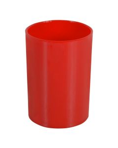 Plastic stationaries holder red 105x75mm
