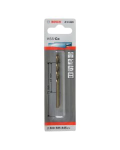 Metal drill bit, Bosch, HSS-Cobalt, 4x43x75 mm