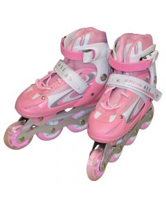 Inline Skates with 4 weels roze,Nr35-38