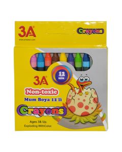 Pastel Crayons me 12 ngjyra