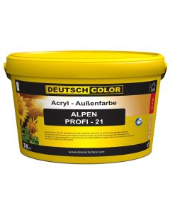 Acrylic paint, Alpen Profi 21, 10L, base P